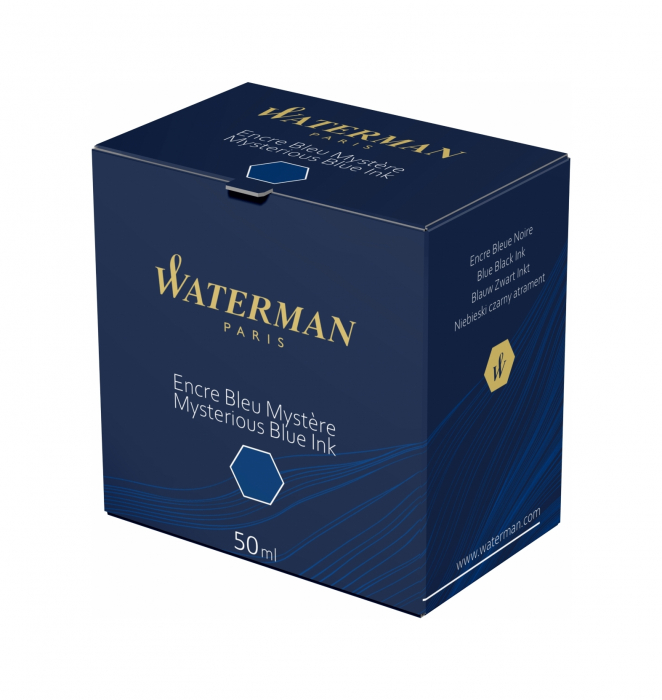 Calimara Cerneala Waterman Mystery Blue 50 ml permanent [4]