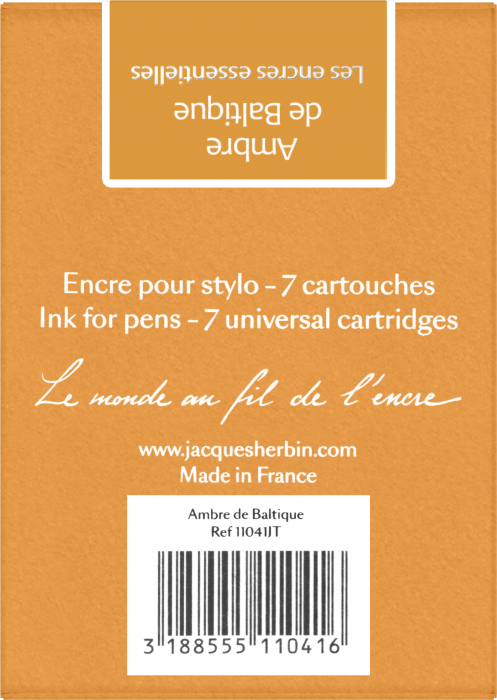 Cartuse Ambre de Baltique - set 7 buc Jacques Herbin [4]