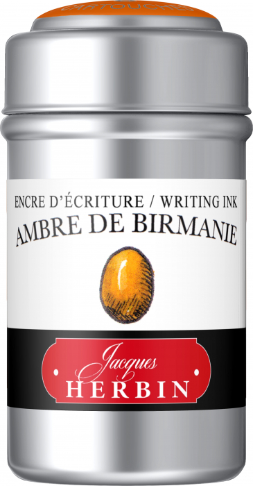 Cartuse Ambre de Birmanie - set 6 Jacques Herbin [1]