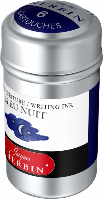 Cartuse Bleu Nuit - set 6 Jacques Herbin [3]