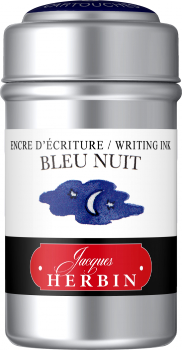 Cartuse Bleu Nuit - set 6 Jacques Herbin [1]