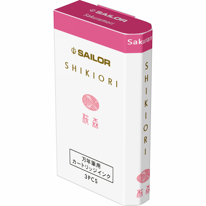 Cartuse Cerneala 3/Set Sailor SHIKIORI Standard SPRING SAKURAMORI - Pink [4]