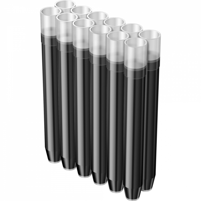 Cartuse Cerneala Standard Size Proprietar Black 12 buc/set, Pilot [2]