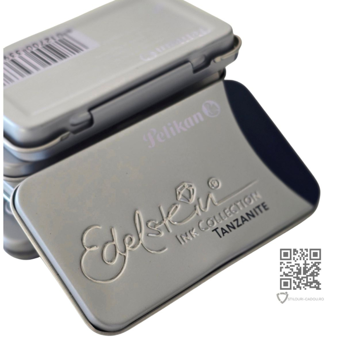 Cartuse Cerneala Edelstein Tanzanite in Caseta Metalica Set 6 Buc, Pelikan [3]