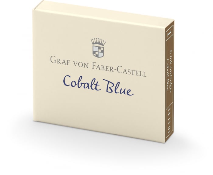 Cartuse Cerneala Cobalt Blue 6 buc/cutie, Graf von Faber-Castell [1]