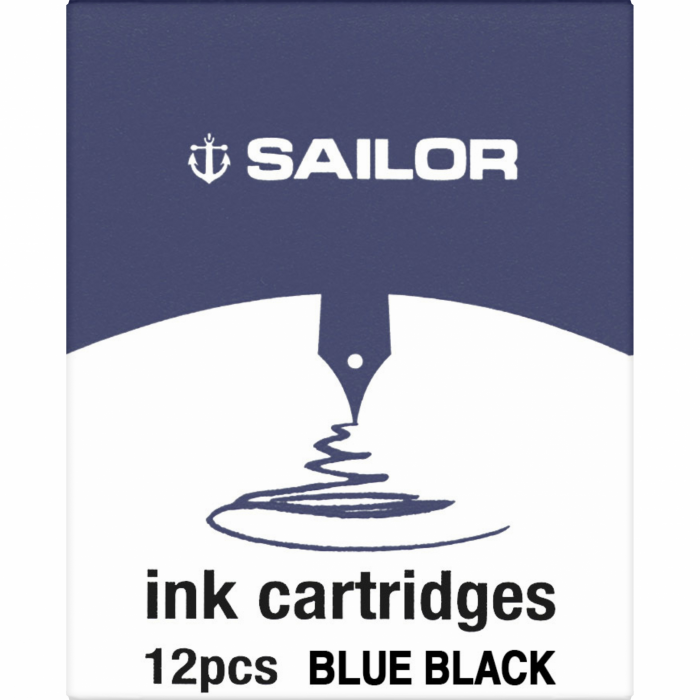 Cartuse Sailor Standard Size Basic Blue Black [5]