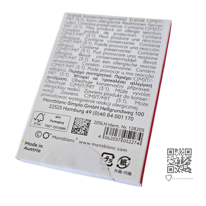 Cartuse Cerneala Montblanc Modena Red set 8 buc [4]
