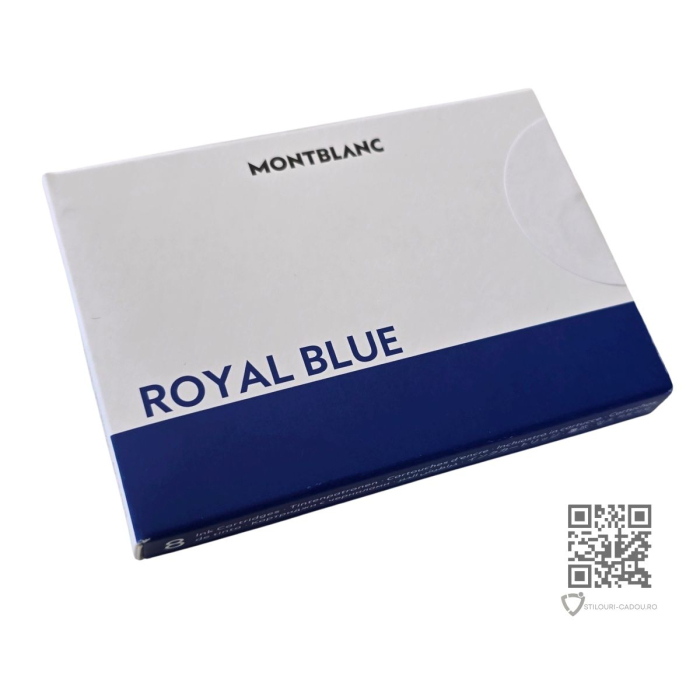 Cartuse Cerneala Montblanc ROYAL BLUE set 8 buc [2]