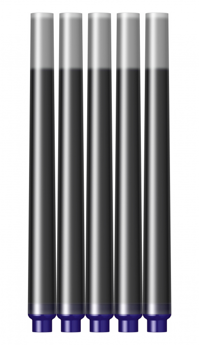 Cartuse Cerneala Parker Quink Blue Black set 5 buc [3]
