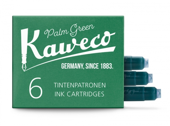 Cartuse cerneala set 6 buc Palm Green, Kaweco [2]