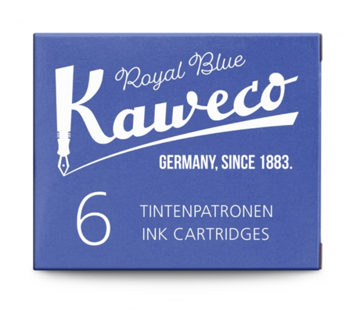 Cartuse cerneala set 6 buc Royal Blue Kaweco [1]