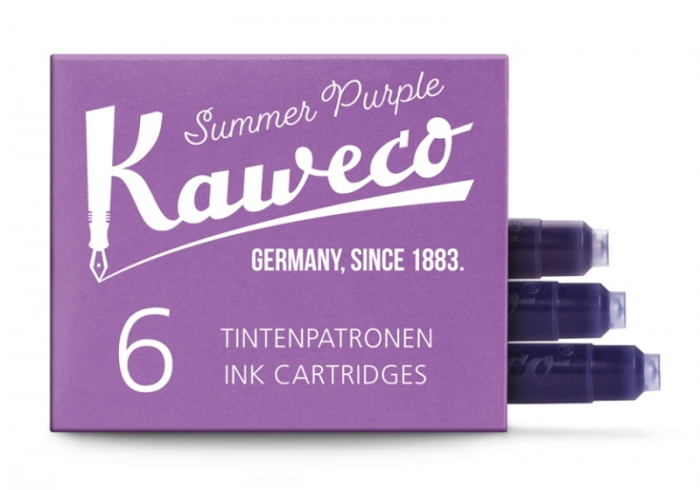 Cartuse cerneala set 6 buc Summer Purple Kaweco [2]