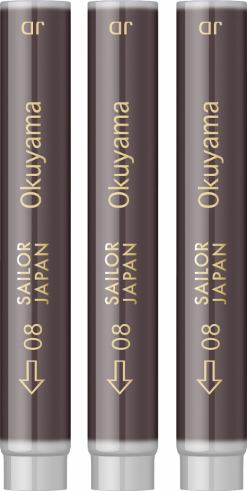 Cartuse cerneala Shikiori Fall Okuyama Purple - set 3 buc Sailor [2]