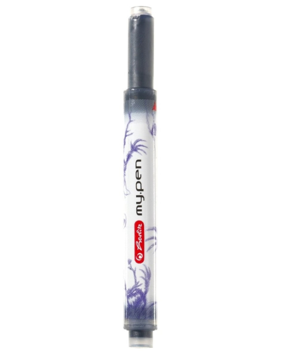 Cartuse Cerneala Universale MY PEN Albastru Set 5, Herlitz [2]