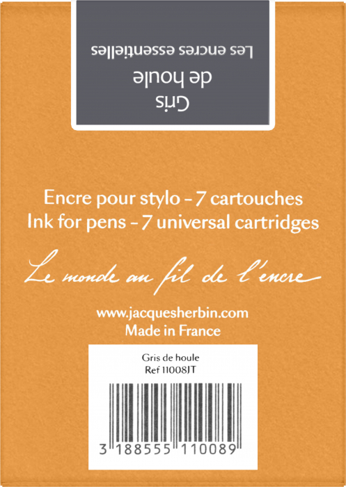 Cartuse Gris de Houle - set 7 buc Jacques Herbin [4]