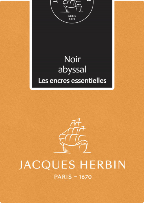 Cartuse Noir Abyssal - set 7 buc Jacques Herbin [1]