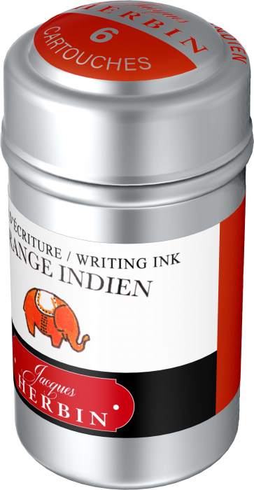 Cartuse Orange Indien - set 6 Jacques Herbin [3]