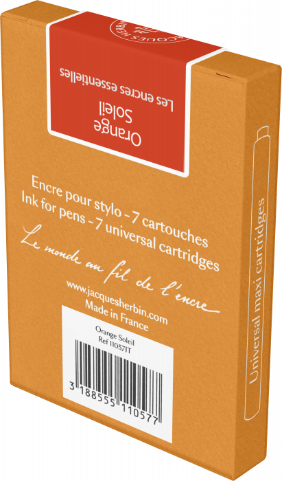 Cartuse Orange Soleil- set 7 buc Jacques Herbin [3]