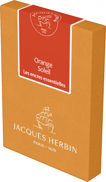 Cartuse Orange Soleil- set 7 buc Jacques Herbin [2]