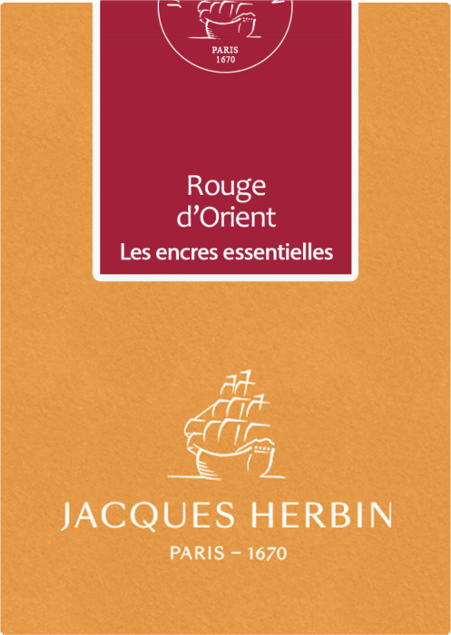 Cartuse Rouge d’Orient - set 7 buc Jacques Herbin [1]