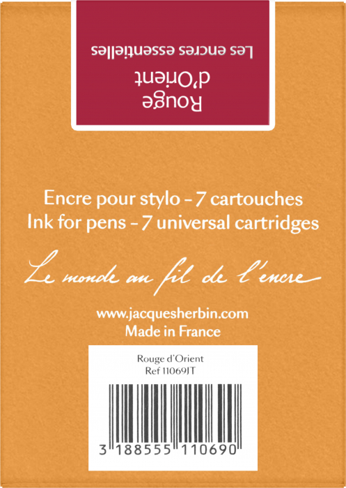 Cartuse Rouge d’Orient - set 7 buc Jacques Herbin [4]