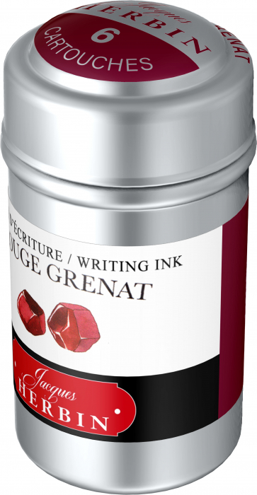 Cartuse Rouge Grenat - set 6 Jacques Herbin [3]