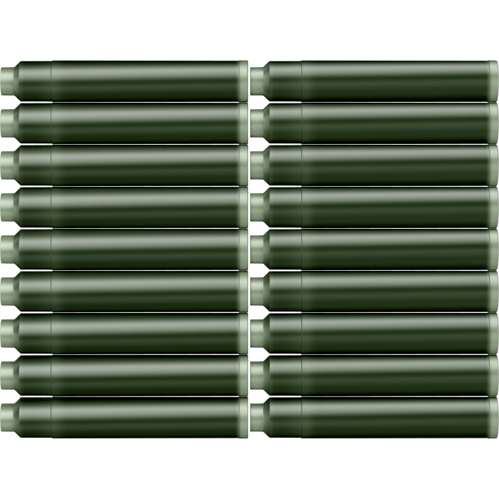 Cartuse set 18 buc - Woodland Green [3]