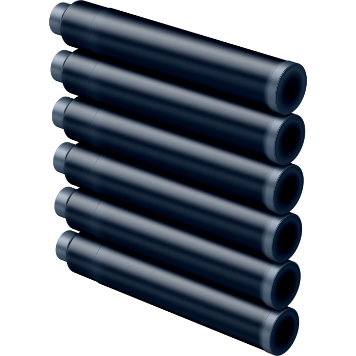 Cartuse set 6 buc - Blue Black [4]