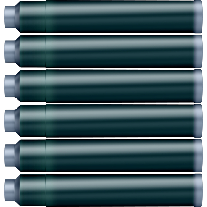 Cartuse set 6 buc - Emerald [3]