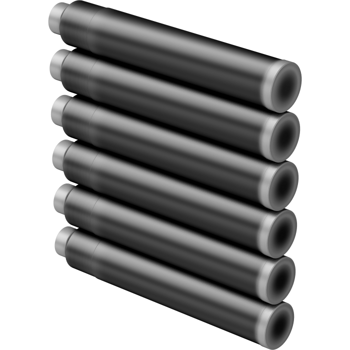 Cartuse set 6 buc - Grey [4]