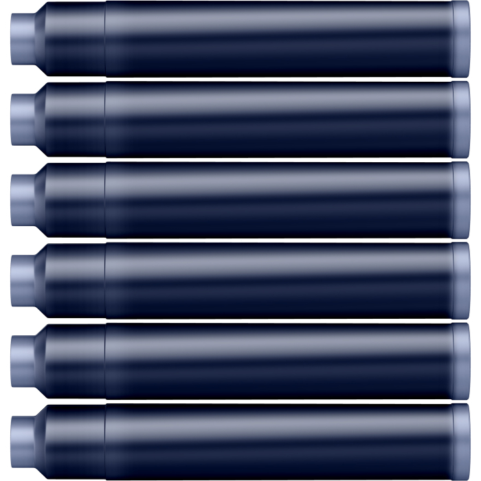 Cartuse set 6 buc - Imperial Blue [3]