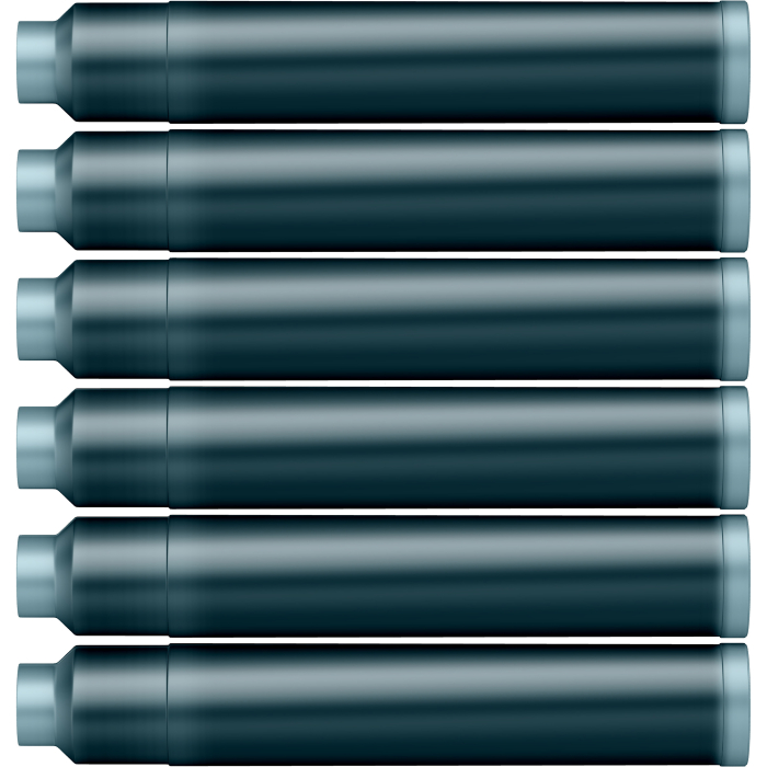 Cartuse set 6 buc - Mediterranean Blue [3]