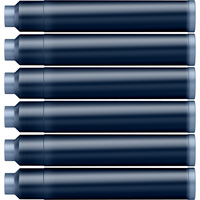 Cartuse set 6 buc - Oxford Blue [3]