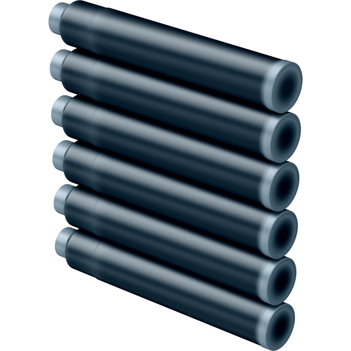 Cartuse set 6 buc - Steel Blue [4]