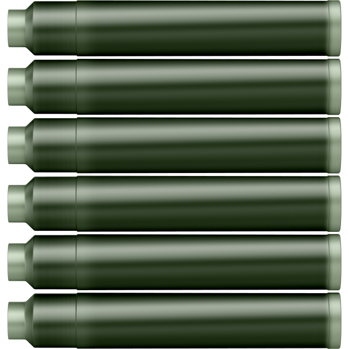 Cartuse set 6 buc - Woodland Green [4]