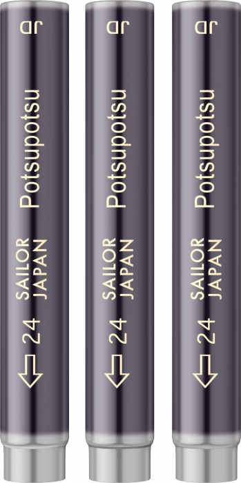 Cartuse Shikiori Sailor Potsupotsu Purple, set 3 buc [5]