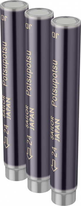 Cartuse Shikiori Sailor Potsupotsu Purple, set 3 buc [4]