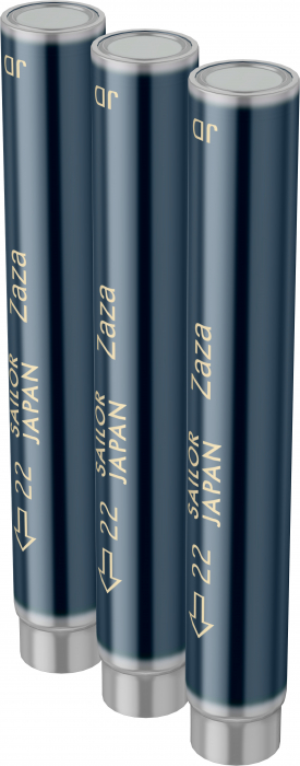 Cartuse Shikiori Sailor Zaza Blue, set 3 buc [5]