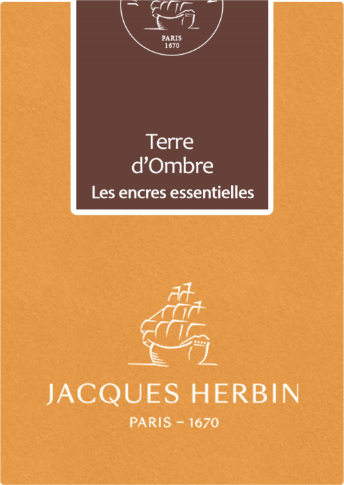 Cartuse Terre d’Ombre - set 7 buc Jacques Herbin [1]