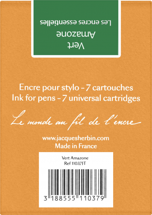 Cartuse Vert Amazone - set 7 buc Jacques Herbin [4]