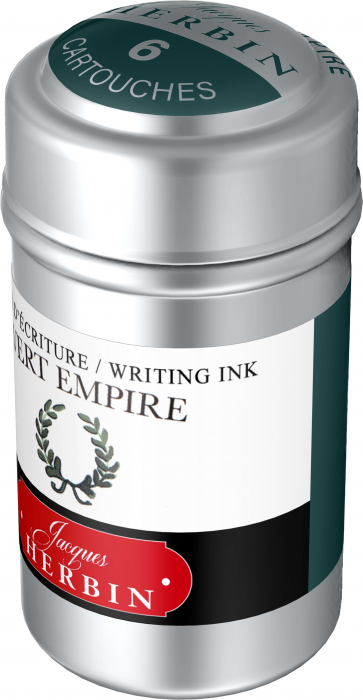 Cartuse Vert Empire - set 6 Jacques Herbin [3]