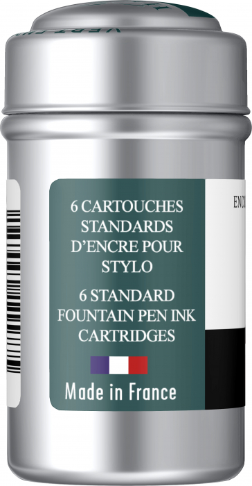 Cartuse Vert Empire - set 6 Jacques Herbin [4]