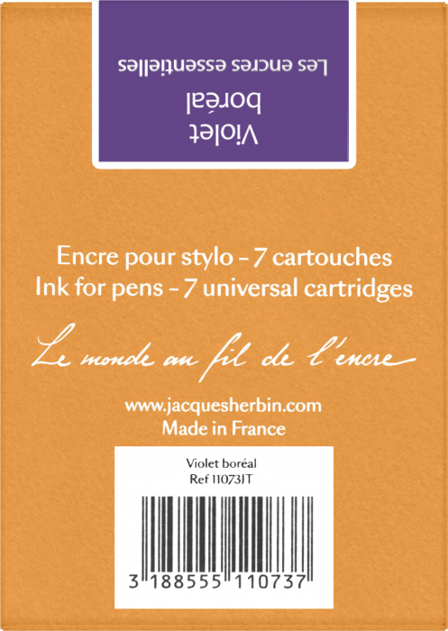 Cartuse Violet Boreal- set 7 buc Jacques Herbin [4]