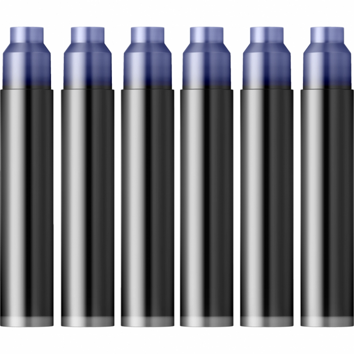 Cartuse Writing The Pearl of Inks Bleu Myosotis set 6 cart, Jacques Herbin [2]