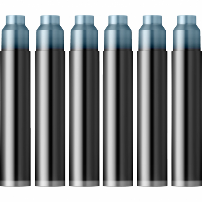 Cartuse Writing The Pearl of Inks Bleu Pervenche set 6 cart, Jacques Herbin [2]