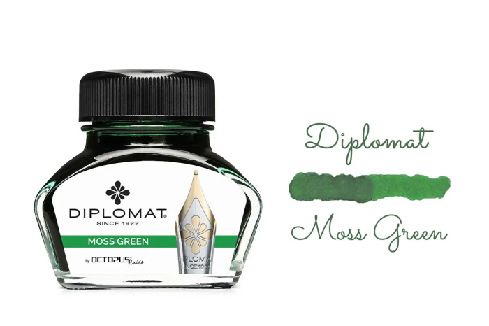 Cerneala Octopus 30 ml, Moss Green, Diplomat [3]