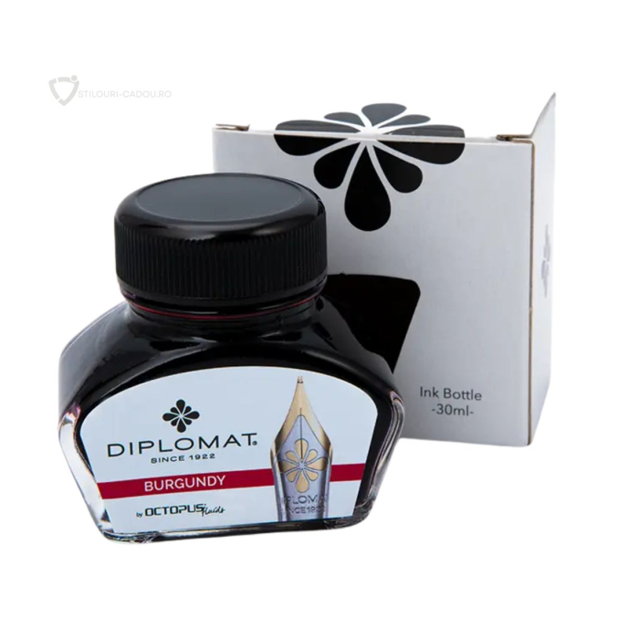 Cerneala Octopus 30 ml, Octopus Burgundy, Diplomat [2]