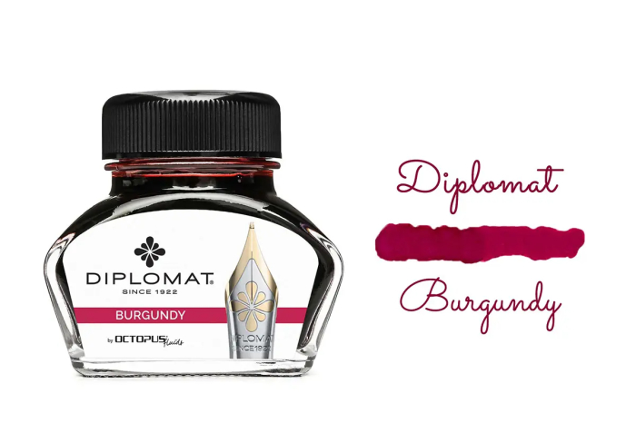 Cerneala Octopus 30 ml, Octopus Burgundy, Diplomat [3]