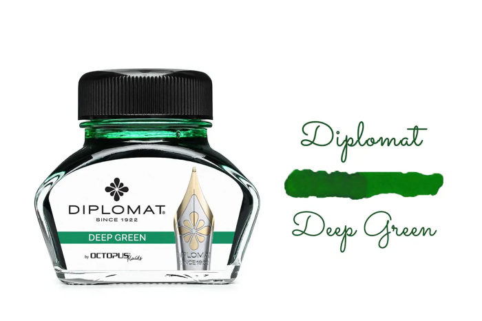 Cerneala Octopus 30 ml, Octopus Deep Green, Diplomat [3]