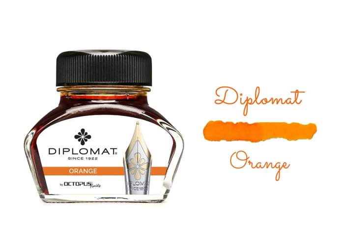 Cerneala Octopus 30 ml, Octopus Orange, Diplomat [3]